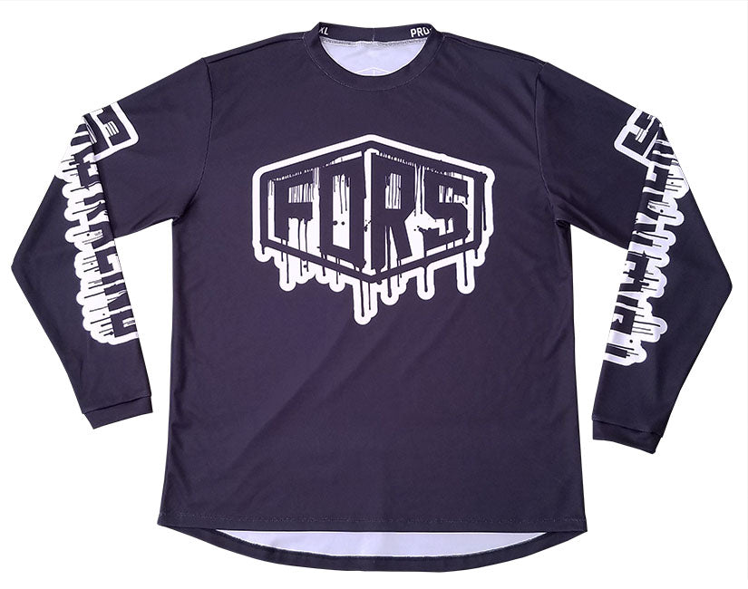 RBA Crew Neck Mock Mesh L/S Jersey