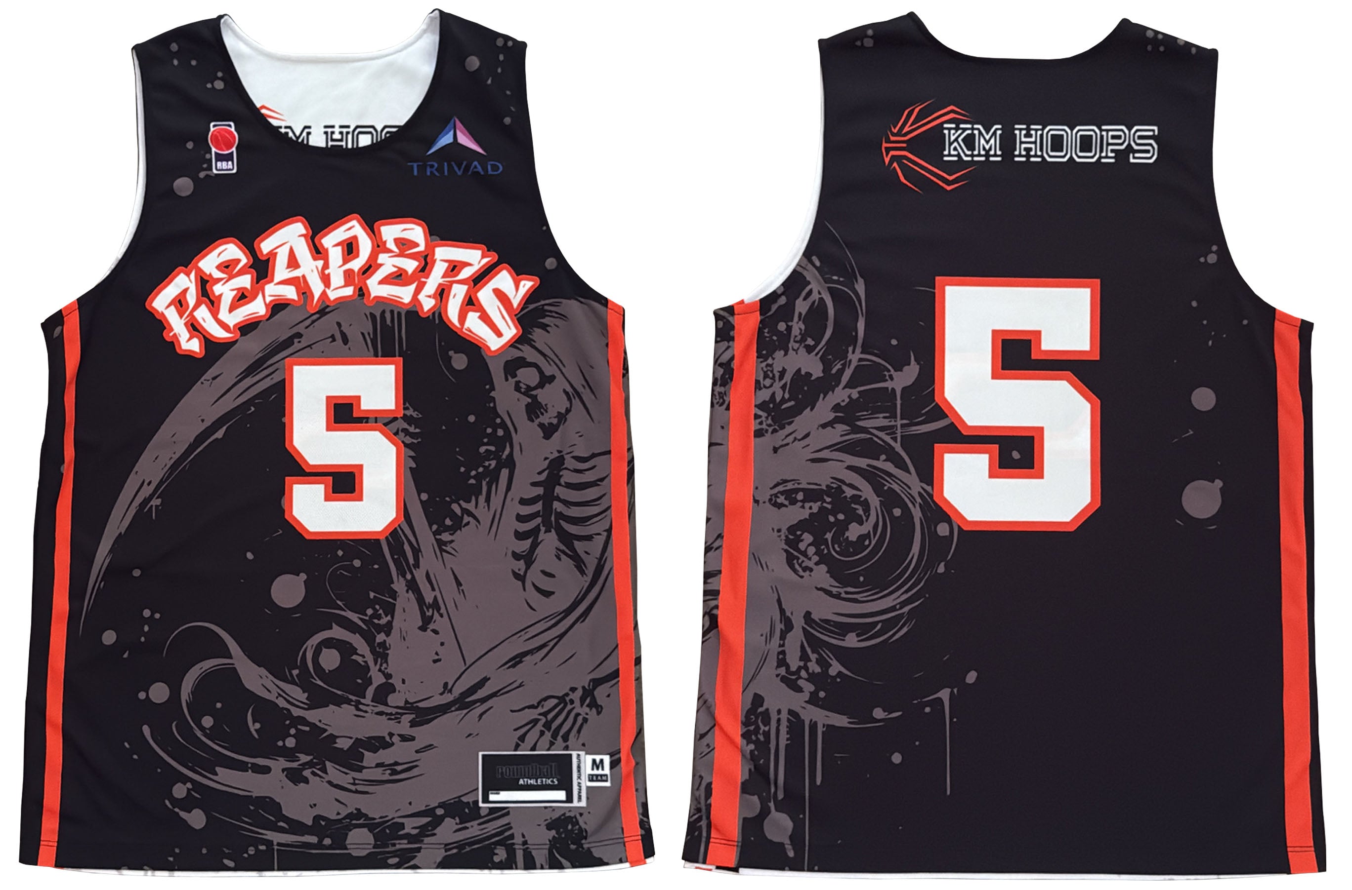 RBA Reversable Mock Mesh Jersey Basketball