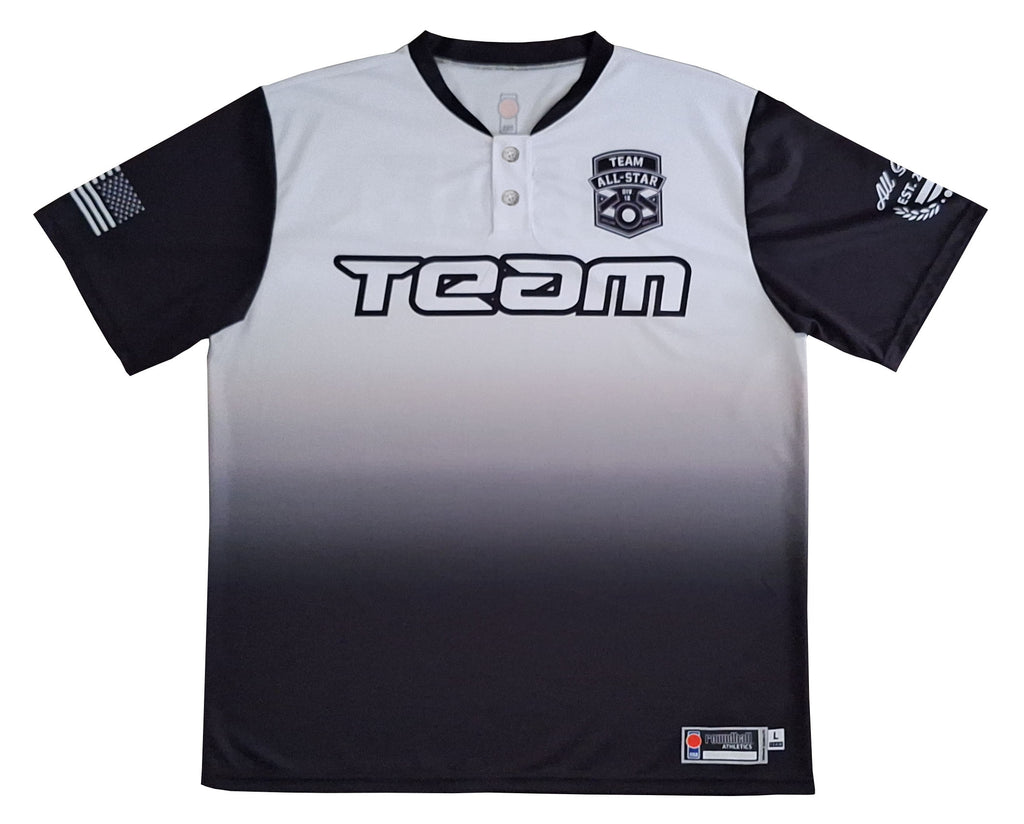 RBA 2 Button Henley Mock Mesh S/S Jersey