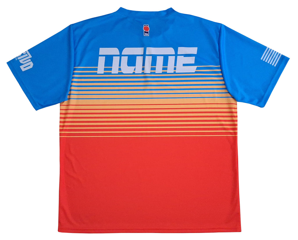 RBA Zip Front Henley Mock Mesh S/S Jersey