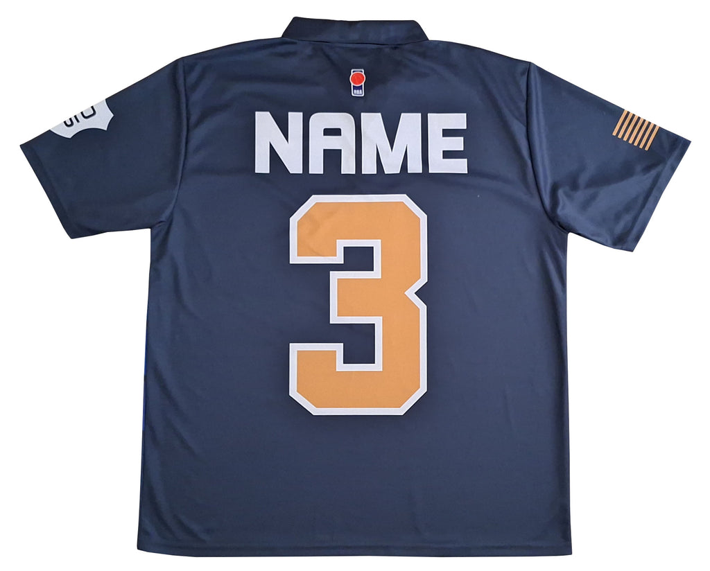 RBA Zip Front Collar Mock Mesh S/S Jersey
