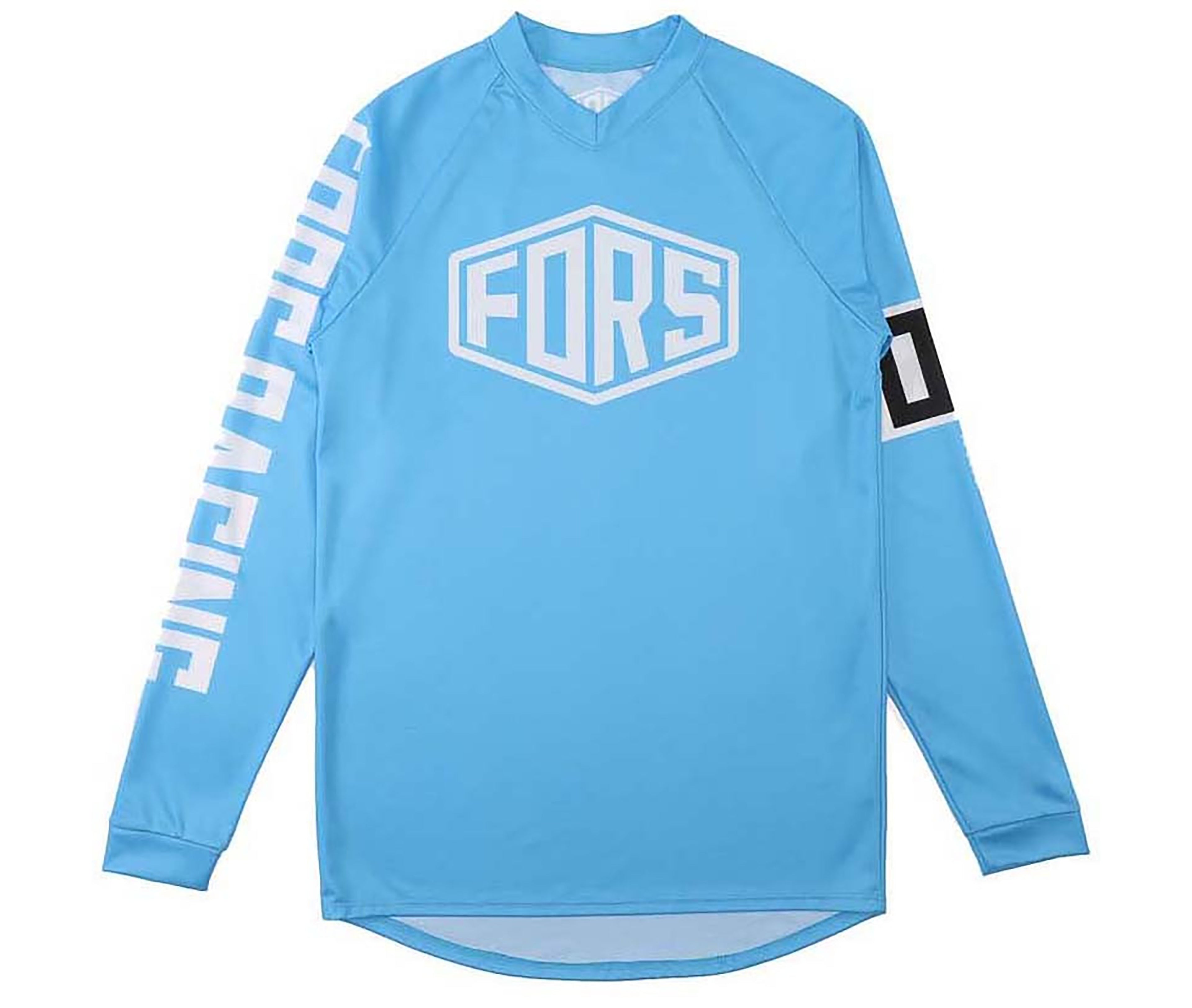 RBA V-Nk Mock Mesh Raglan L/S Jersey