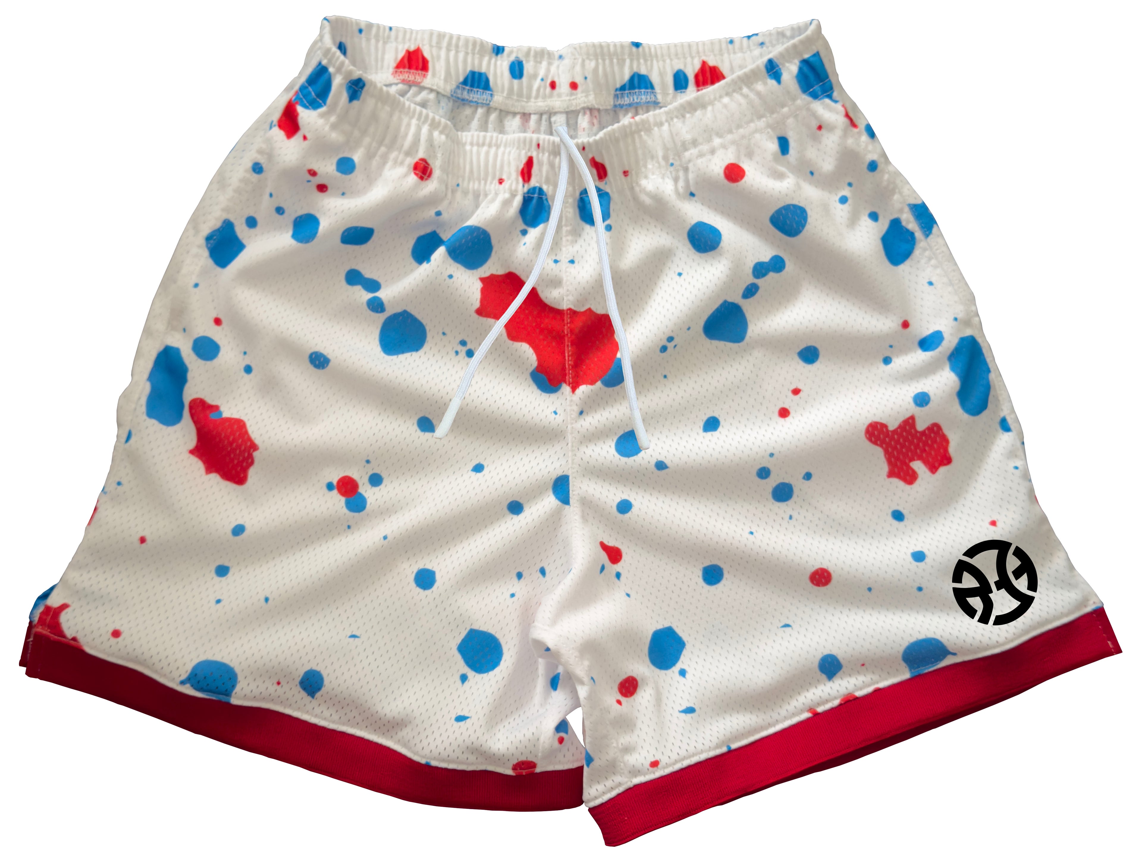 Splatter Mesh Rib Cuff Short