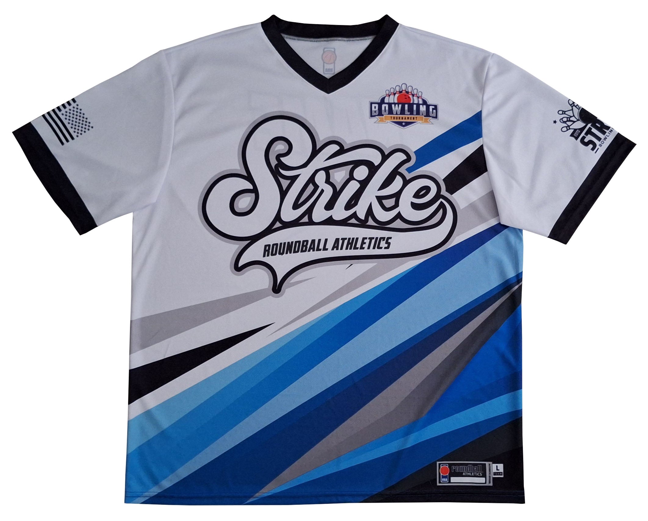 RBA V-Neck Mock Mesh S/S Jersey