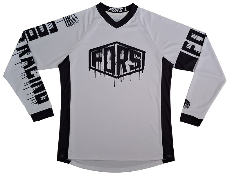 RBA V-Nk Side Panel Mock Mesh Raglan L/S Jersey