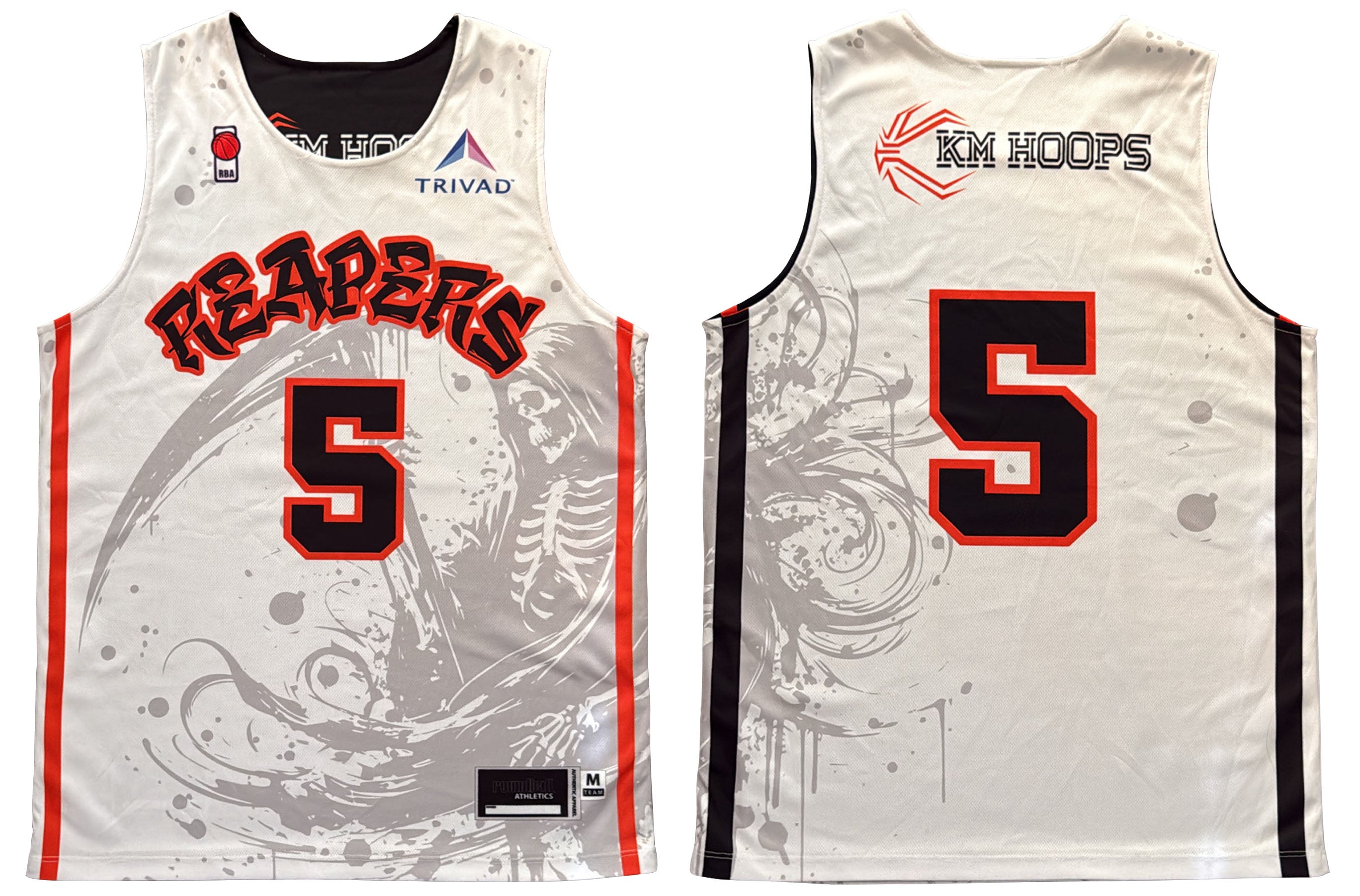RBA Reversable Mock Mesh Jersey Basketball